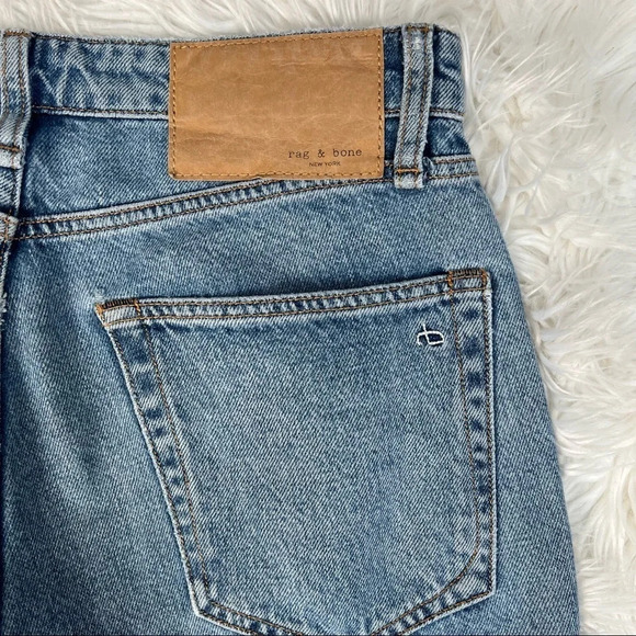 Rag & Bone Rosa Mid-Rise Cropped Flare Jeans Denim Casual Women’s 25 - Picture 11 of 11